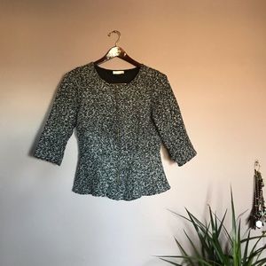 Peplum jacket